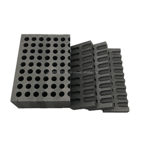 Molde de grafito de carbono sinterizado redondo resistente a altas temperaturas personalizado - Product Image 2