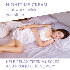 Loción de magnesio Crema de magnesio nocturna Aplicar a las piernas Brazos o pecho Cloruro de magnesio tópico Lavanda - Product Image 4