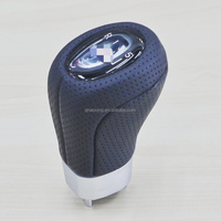 Meilleures ventes : Levier de vitesses manuel 5 vitesses avec pommeau en cuir, compatible BMW Séries 1 et 3 (E90, E87)