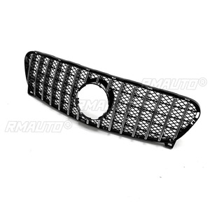 Bandes décoratives pour calandre de voiture, kit carrosserie, calandre avant pour Mercedes Benz GLA classe X156 2014-2016, extérieur - Product Image 4