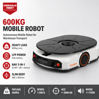 Robot mobile autonome efficace de 600 kg, AMR multi-navigation pour la manutention automatique des matériaux en usine et entrepôt