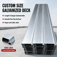 Plancher de mezzanine d'entrepôt |   Panneau en acier galvanisé sur mesure pour les applications de construction de plateformes sans béton