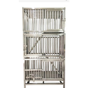 3 capas hogar mascota hábitat gato Villa casas jaula Metal grande Acero inoxidable gato jaula Animal sostenible botón 2 uds - Product Image 1