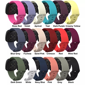 Bracelet de <span class=keywords><strong>montre</strong></span> intelligente en silicone de sport de haute qualité pour <span class=keywords><strong>Fitbit</strong></span> Versa 3 <span class=keywords><strong>Fitbit</strong></span> <span class=keywords><strong>Sense</strong></span> bracelet de <span class=keywords><strong>montre</strong></span> de remplacement - Product Image 3