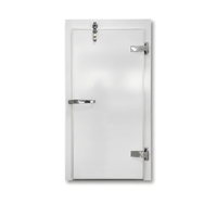 Porte de chambre froide écologique à isolation intégrale, porte de chambre froide entièrement encastrée, porte de panneau de salle blanche de laboratoire isolée en mousse PU haute densité