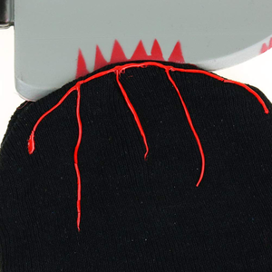 Cappello di Halloween con coltello che attraversa la testa, berretto sanguinante, copricapo spaventoso per costume horror, accessori divertenti per feste zombie e scherzi - Product Image 6