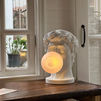 Nouvelle conception de lampe de table sculpturale LED Villa David Grèce avec bulles de savon