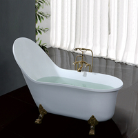 Baignoire autoportante en céramique HS-B512, prix de la baignoire/baignoire classique