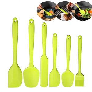 Spatule en silicone antiadhésive de qualité alimentaire pour la cuisine, emballage en sachet OPP - Product Image 1