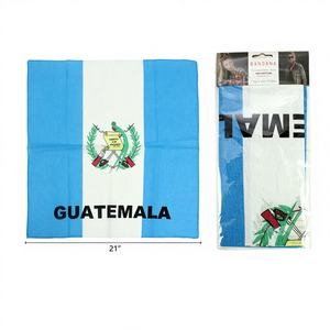 Bandana carré personnalisé 13"x21" en coton 100% imprimé Paisley, 288 pièces, 24DZ/CS, pour le sport et les activités de plein air - Product Image 1