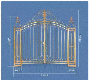 <span class=keywords><strong>Arche</strong></span> en fer forgé pour mariage, grande porte en fer, accessoires de mariage, accessoires de photographie, <span class=keywords><strong>arche</strong></span> de fleurs en soie - Product Image 4