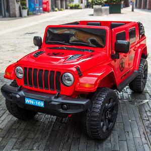 SUV con control remoto de cuatro ruedas para niños, camioneta con diseño de doble asiento para niños y niñas de 2 a 4 años - Product Image 3