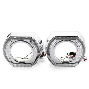 Cache-phare de voiture 3 pouces Bi Led Lens Projector Bracket Led Projector Headlight Decoration Cover Lens Mask - Product Image 2