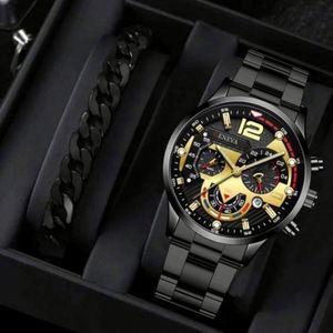 Montre-bracelet numérique pour femme en alliage, étanche 3 ATM, avec fonction calendrier, affichage à aiguilles et couronne en forme d'oignon, style mode et loisirs - Product Image 4