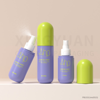 Emballages de soins de la peau durables et personnalisés Travel Unique Capsule, 100 ml, 150 ml, flacons pulvérisateurs à brume fine pour hydratation et nettoyage
