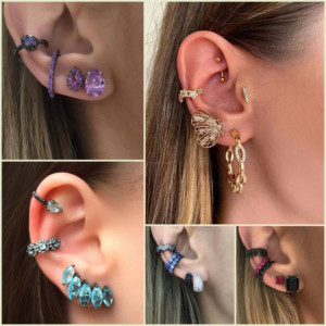 Bijoux de mode boucles d'oreilles bijoux pour femmes livraison gratuite - Product Image 3