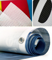 Bandera Deportiva Publicitaria Personalizada de Aluminio con Impresión por Transferencia de Calor a Doble Cara, 100% Poliéster, Color Personalizado, Multi-Estilo