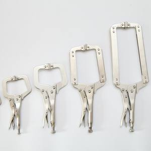 5 "6" 9 "11" 14 "18" หลายฟังก์ชั่นเชื่อม C-Style หมุนแผ่นล็อคคีมหนีบจับเสา C คีมกับปลายหมุน - Product Image 6