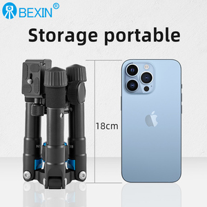 BEXIN Du Lịch Pocket Tripod Nhẹ Di Động Linh Hoạt Nhỏ Máy Ảnh Tripod Đứng Cho Điện Thoại DSLR Máy Ảnh Canon <span class=keywords><strong>Go</strong></span> <span class=keywords><strong>Pro</strong></span> - Product Image 4