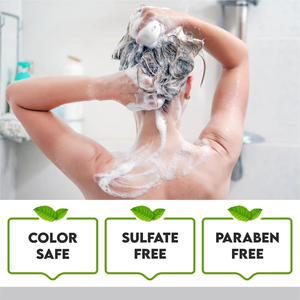 Shampoo et revitalisant à l'huile de ricin personnalisés en gros - un ensemble anti-chute de cheveux Formule épaississante pour lutter contre l'amincissement et les pellicules - Product Image 5