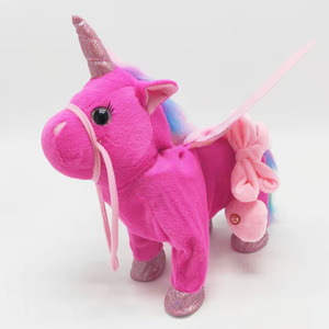 Hot Selling Plush Animals <strong>Walking</strong> and Singing Plush unicorn Electric Toy Super Soft unicorn Singing Rocking <strong>Doll</strong> - Product Image 3