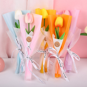 ช่อดอกทิวลิปประดิษฐ์ขนาดเล็ก ของขวัญเซอร์ไพรส์วันแม่สำหรับคุณแม่ - Product Image 4