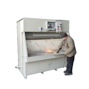 具有向下抽吸系统和脉冲射流自清洁系统的集尘台，用于研磨。 - Product Image 1