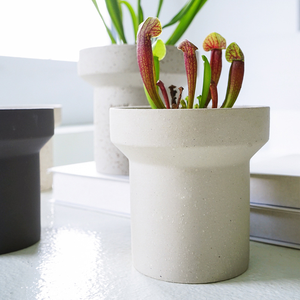 Pot de fleurs en céramique de style américain créatif coréen, design INS populaire, pot floral tendance pour plantes vertes et succulentes avec drainage - Product Image 5