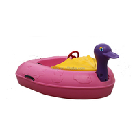 Haute qualité en plastique électrique pare-chocs bateau famille enfants piscine aire de jeux flotteur pas gonflable petit Mini Jet Boat parc aquatique en plein air