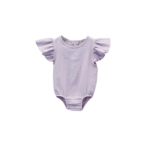 All'ingrosso personalizzabile tutina carina per bambine e bambine <span class=keywords><strong>pagliaccetto</strong></span> occidentale a maniche corte in morbido cotone Spandex taglia 2T per 0-3 <span class=keywords><strong>mesi</strong></span> - Product Image 3