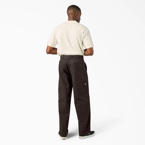 <span class=keywords><strong>Pantalon</strong></span> décontracté pour homme, taille mi-haute, coupe ample et droite, avec braguette zippée, service OEM - Product Image 6