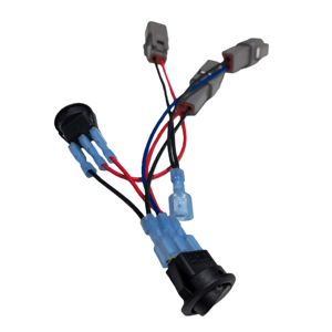 <span class=keywords><strong>3</strong></span> çıkışlı özel çift LED aydınlatma Rocker anahtarı DT erkek konnektör DT04-2P LED kumandalı otomotiv için kablo demeti - Product Image 1