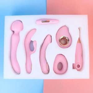 مجموعة ألعاب جنسية Sunfoo عينة مجانية G Spot و Clitoris هزاز البظر ألعاب جنسية للإناث قضبان اصطناعية والهزاز - Product Image 6