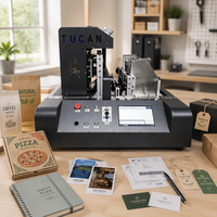 Nouvelle imprimante automatique par lots Tucan TC-300A Mini 1200dpi/600dpi 28m/min Alimentation 40cm Largeur d'impression 30cm pour boîtes à pizza et sacs en papier