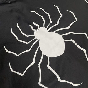 เสื้อฟุตบอลสีดำสั่งทำเสื้อสตรีทย้อนยุคสไตล์เยาวชนโอเวอร์ไซส์ - Product Image 5