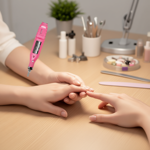 Perceuse à ongles électrique Myrva en forme de stylo, 0-35000 tr/min, tige de 1,6 mm, prise CN, 100-240V, en boîte - Product Image 2