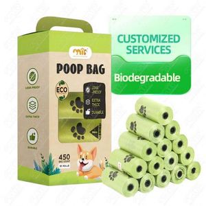 Disposable Biodegradable Product Dog Waste <b>Bags</b> Accessories <b>Compostable</b> Dog Poop <b>Bag</b> with Dispenser - Product Image 1