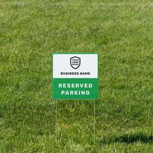 Fade Proof Lightweight 18x24 <b>Custom</b> Text Yard Signs with H-Stand for Services & Repairs Landscaping Services Promotion - Product Image 6