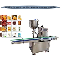 Machine de remplissage automatique à pompe lobulée pour liquides visqueux, confitures, cosmétiques, crèmes corporelles et pâtes en pots et bouteilles, avec servomoteur