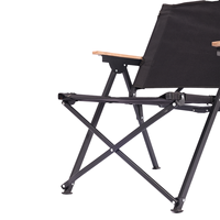 Chaise de camping pliable, mobilier d'extérieur portable, ensembles de jardin, acier au carbone, design européen, durable, carrée, grande taille