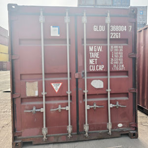 Conteneur d'exportation 40hq 20ft 40ft 40hq, tarifs de fret pour conteneurs, expédition de conteneurs 40hq usagés - Product Image 1