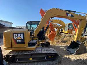 Machine d'excavatrice d'occasion Cat 308e Excavatrice Caterpillar d'occasion bon marché de 8 tonnes Petite pelle d'occasion CAT 308E 308C 312D - Product Image 3