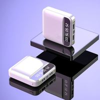 Usine En Vrac 10000 Mah Chargeur Powerbank Led Numérique 3 Usb Power Bank Haute Vitesse 10000 Mah Power Banks