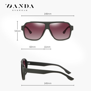 Gafas de Sol Polarizadas Danda S11105 con Armazón TR, Protección UV400, para Hombre, para Conducir al Aire Libre, a la Moda - Product Image 2