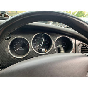 Giaguaro XK8 2005 1996 in fibra di carbonio VERNEER KIT copri cruscotto per auto solo con navigazione - Product Image 2