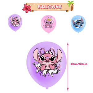 Lot de Décorations de Fête d'Anniversaire Thème Monstre et Ange de Dessin Animé en Gros – Bannière et Ballons en <span class=keywords><strong>Latex</strong></span> pour Fête d'Anniversaire d'Enfants - Product Image 6