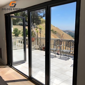 GS Aluminum <b>Frame</b> Glass Casement Door for Office or Living Room - Product Image 6