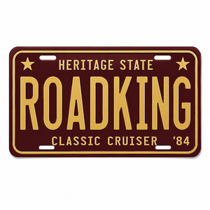 <span class=keywords><strong>Plaque</strong></span> <span class=keywords><strong>d</strong></span>'<span class=keywords><strong>immatriculation</strong></span> de voiture vintage en aluminium gaufré, <span class=keywords><strong>plaque</strong></span> <span class=keywords><strong>d</strong></span>écorative en métal avec logo personnalisé, souvenir, 6x12 pouces US, <span class=keywords><strong>livraison</strong></span> rapide - Product Image 1