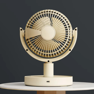 Ventilateur électrique de bureau <span class=keywords><strong>Mi</strong></span> secouant la tête Affichage numérique intelligent Mini ventilateur de refroidissement Type-C Rechargeable Portable Ventilateur à faible bruit - Product Image 6