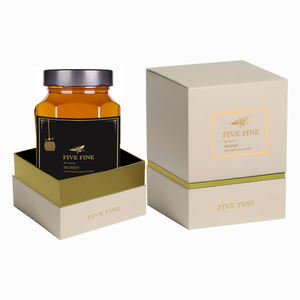 Emballage en papier de carton noir de luxe avec logo personnalisé Envases Emballage de boîte-cadeau de bouteille de pot de <span class=keywords><strong>miel</strong></span> <span class=keywords><strong>Miel</strong></span> pour le <span class=keywords><strong>miel</strong></span> - Product Image 6
